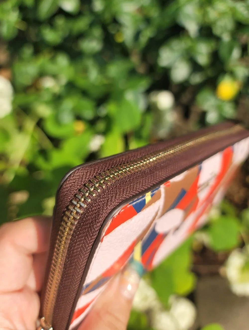Kate Spade Floral Continental Leather Wallet